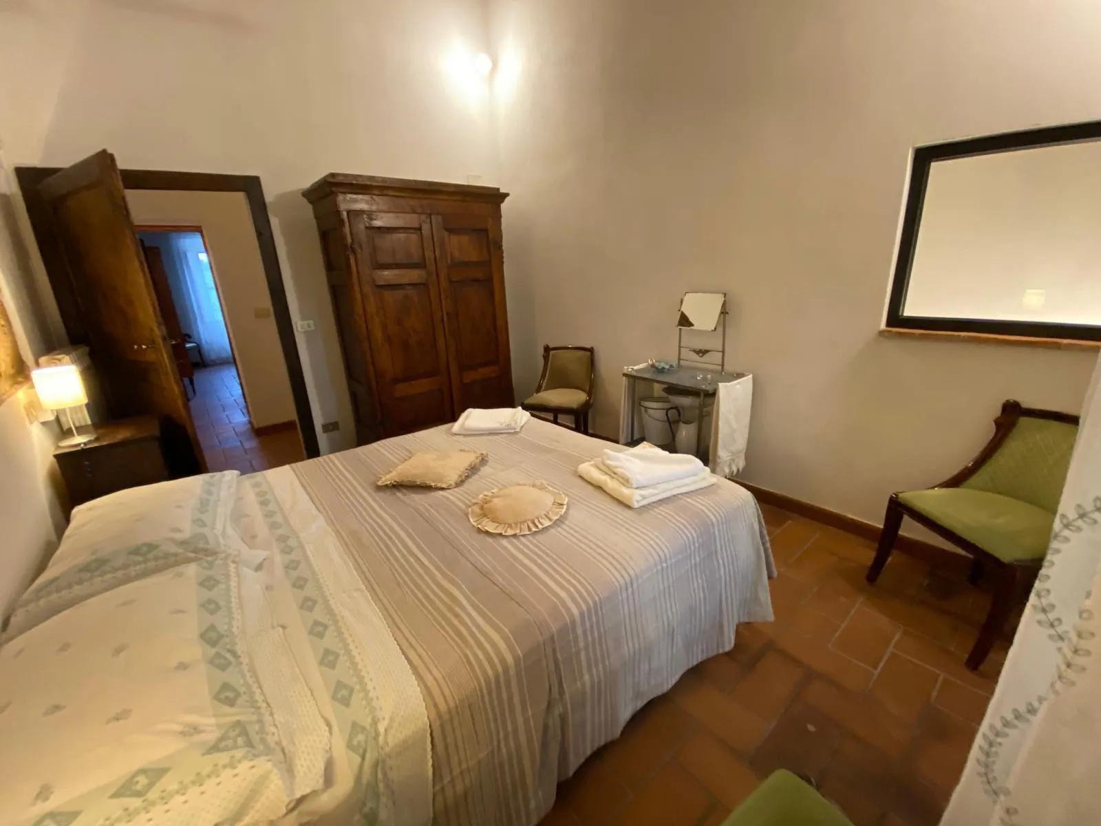 Zona giorno del casale